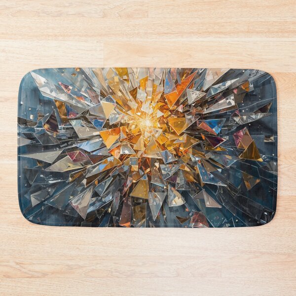 Item preview, Fractured Light — Geometric Prism Abstract designed and sold by EpicGear085.