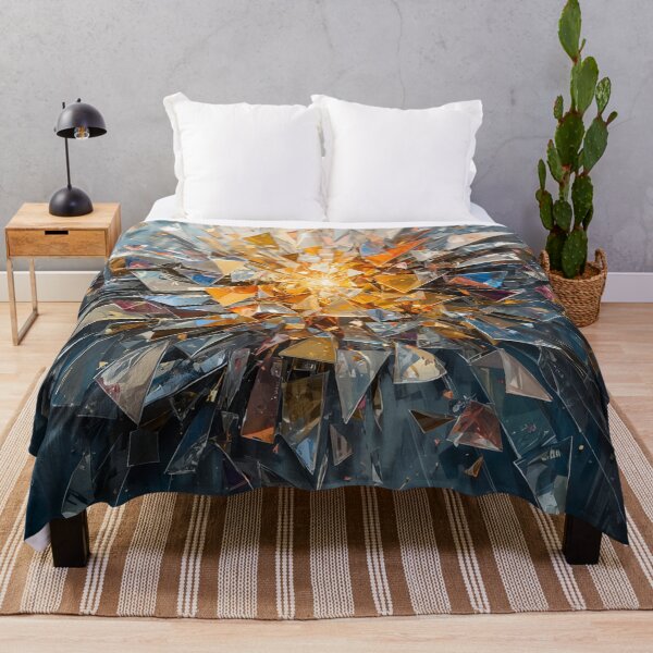 Item preview, Fractured Light — Geometric Prism Abstract designed and sold by EpicGear085.