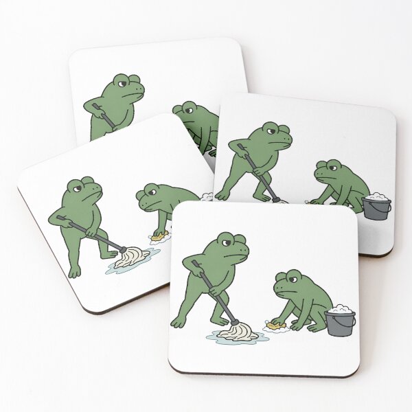 Item preview, Cleaning Frog designed and sold by FrogNormal.