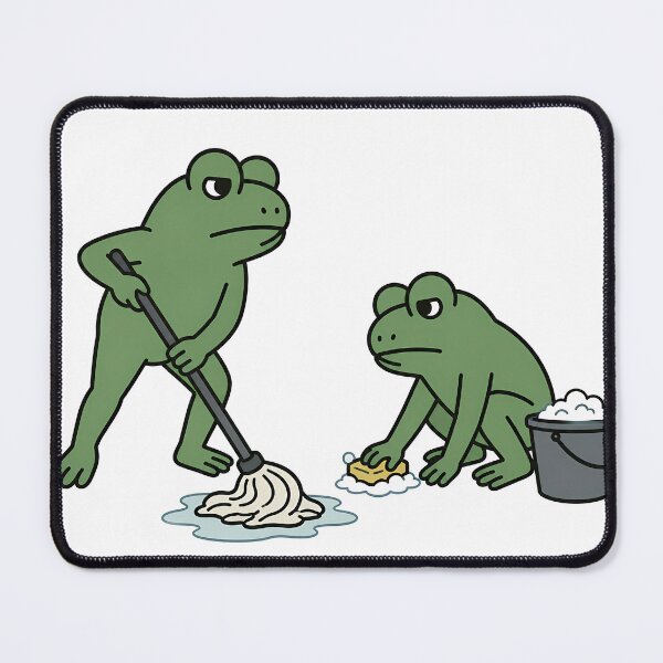 Item preview, Cleaning Frog designed and sold by FrogNormal.