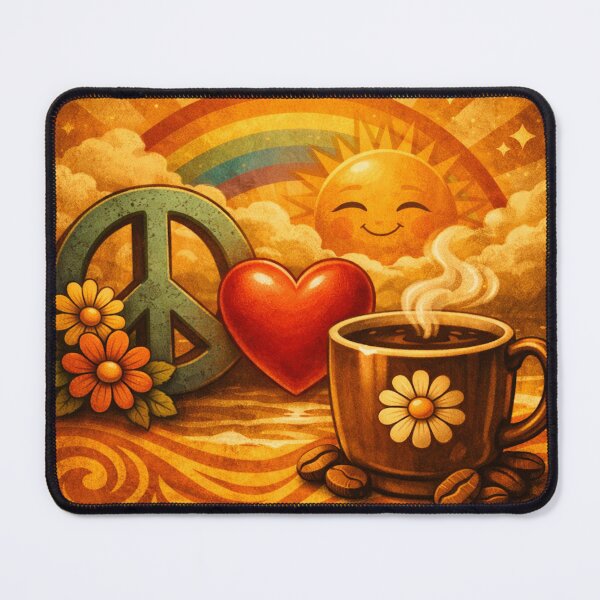 Item preview, Vintage Sunrise Peace, Love, & Coffee designed and sold by Peace,love,andbeaches.