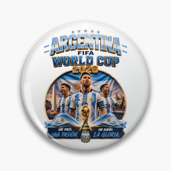 Item preview, Argentina Fifa World Cup 2026 Soccer Tribute designed and sold by KLERIKSTORE.
