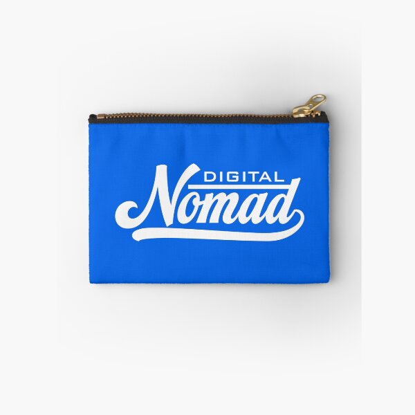 Item preview, Digital Nomad [blue text] designed and sold by shutterpillow-.