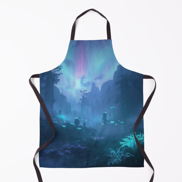 Item preview, Quantum Mist Valley Alien Fantasy Landscape designed and sold by Luminous Wilds.