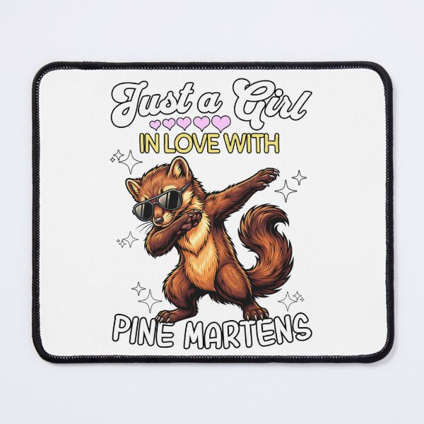 Item preview, Just A Girl In Love With Pine Martens Funny Wildlife Lover designed and sold by kiralynstration.