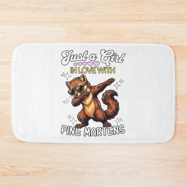 Item preview, Just A Girl In Love With Pine Martens Funny Wildlife Lover   designed and sold by kiralynstration.