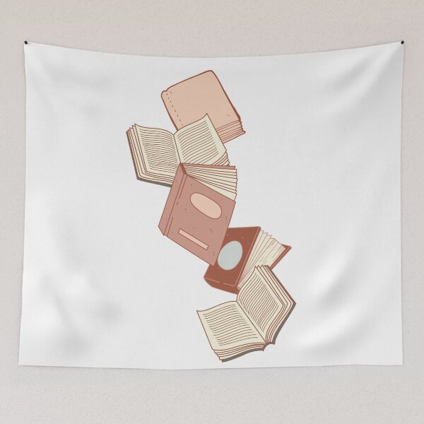 Item preview, Raining books designed and sold by Wildflowerinc.