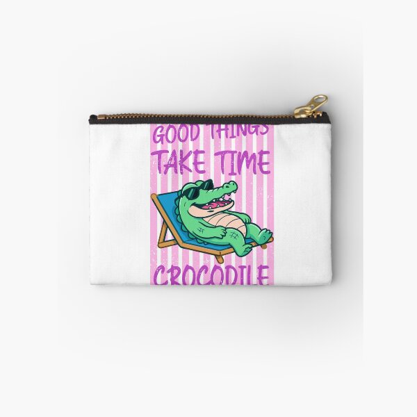 Item preview, Good things take time crocodile designed and sold by Tiny-Love ⭐⭐⭐⭐⭐.