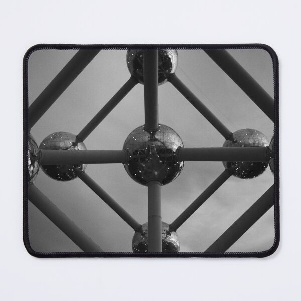 Item preview, Atomium Brussels - Icon of Expo 58 Black and White Architecture designed and sold by jacquesview.