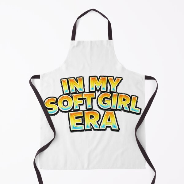 Item preview, IN MY SOFT GIRL ERA – hand drawn childlike typography designed and sold by Mac Sketches.