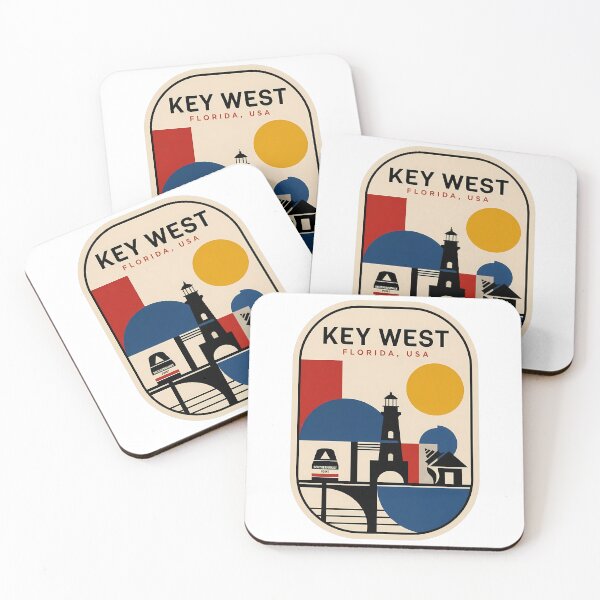 Item preview, Retro Key West Florida Southernmost Point Geometric designed and sold by k3rstman1.