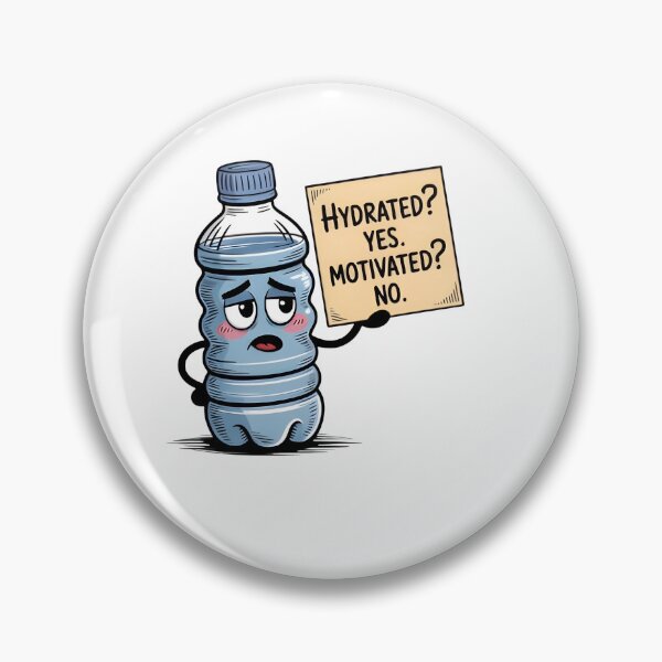 Item preview, Funny Hydration Motivation Bottle Design designed and sold by HUTEND.