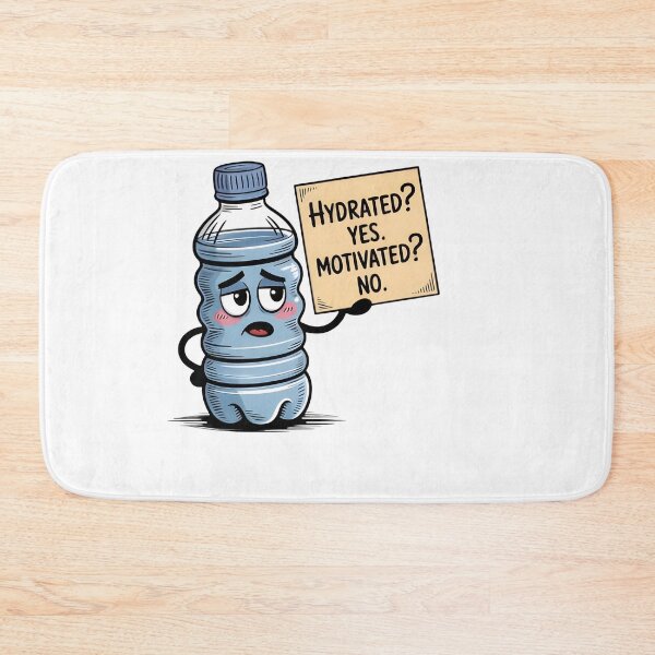 Item preview, Funny Hydration Motivation Bottle Design designed and sold by HUTEND.