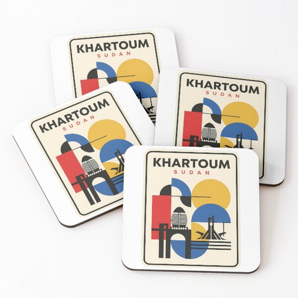 Item preview, Khartoum Sudan Geometric Abstract Travel Style designed and sold by k3rstman1.