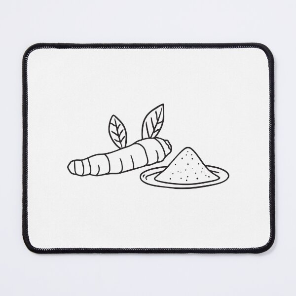Item preview, Turmeric Root Near Spilled Orange Powder designed and sold by rasagamastore.