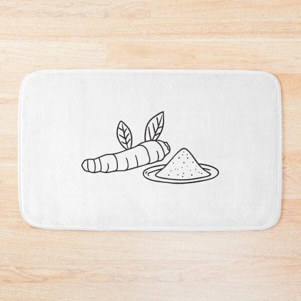 Item preview, Turmeric Root Near Spilled Orange Powder designed and sold by rasagamastore.
