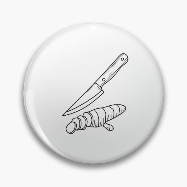 Item preview, Turmeric Root Near Cutting Knife designed and sold by rasagamastore.