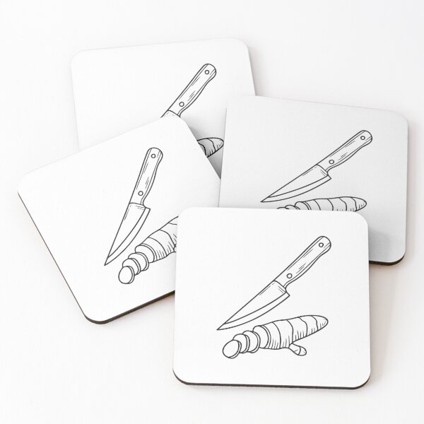 Item preview, Turmeric Root Near Cutting Knife designed and sold by rasagamastore.