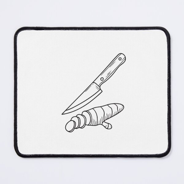 Item preview, Turmeric Root Near Cutting Knife designed and sold by rasagamastore.
