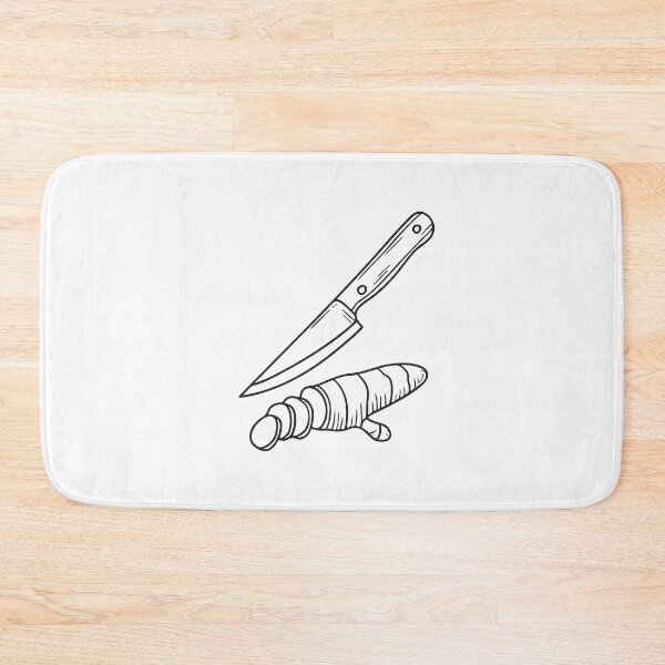 Item preview, Turmeric Root Near Cutting Knife designed and sold by rasagamastore.