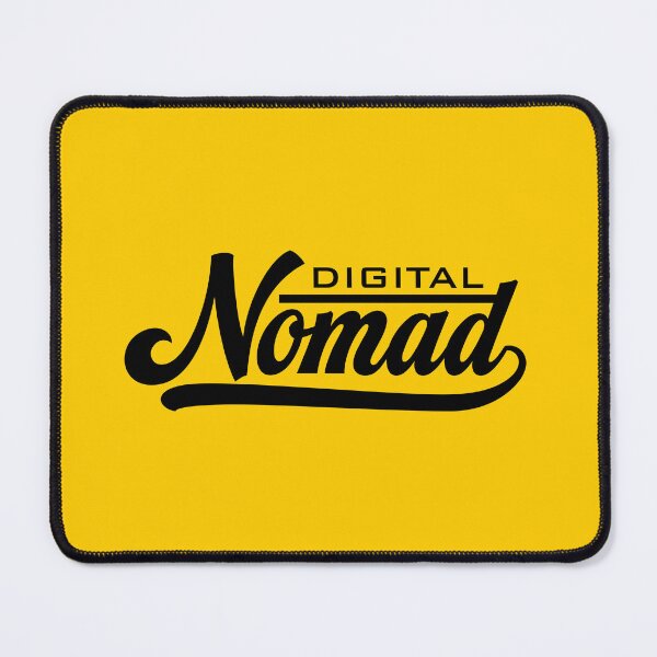 Item preview, Digital Nomad [yellow text] designed and sold by shutterpillow-.