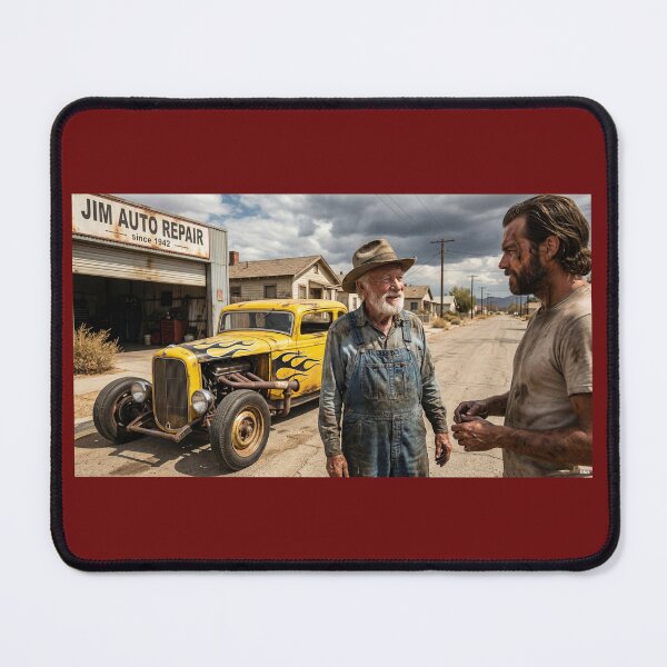 Item preview, HOT RODS ON USA ROAD ARIZONA designed and sold by VERYOLDROAD BY AXTON BROWNING .