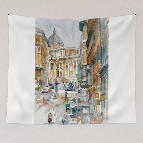 Item preview, Rome Sloped Street designed and sold by caracatita75.