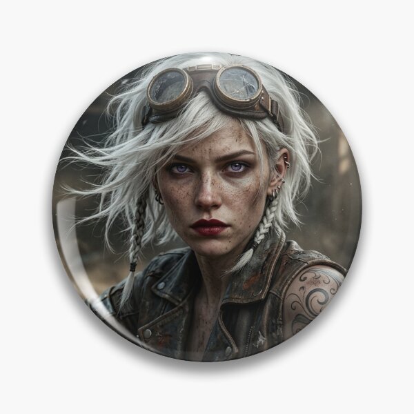 Item preview, Portrait of Girl from Dark Future designed and sold by RaF71PrO.