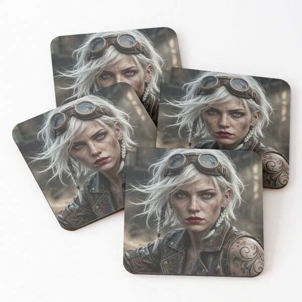 Item preview, Portrait of Girl from Dark Future designed and sold by RaF71PrO.