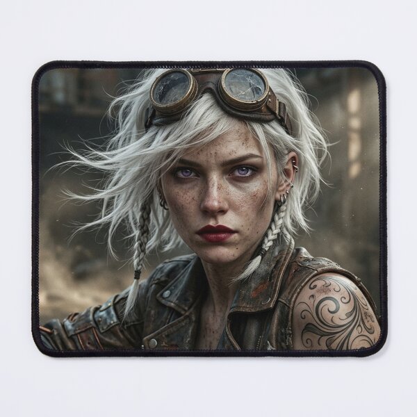 Item preview, Portrait of Girl from Dark Future designed and sold by RaF71PrO.