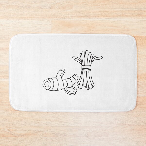 Item preview, Turmeric Root Near Tied Herb Bundle designed and sold by rasagamastore.