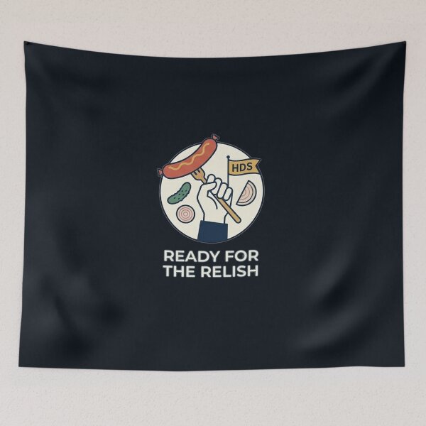 Item preview,  happy hot dog food lover giftrelish hot dog designed and sold by  Mudikeys.