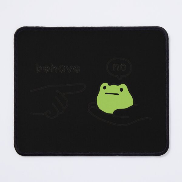 Item preview, Behave No Funny Frog Meme Defiant Introvert Humor designed and sold by AmaXONIC.