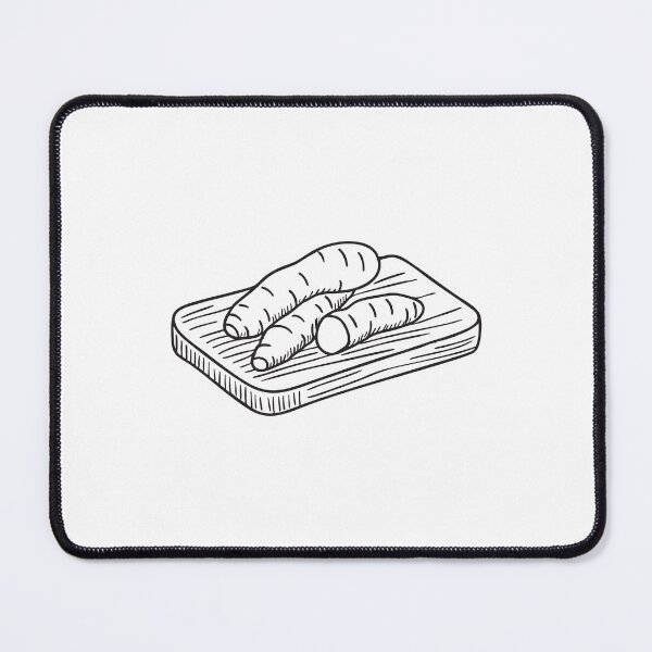 Item preview, Turmeric Root Resting on Wooden Tray designed and sold by rasagamastore.