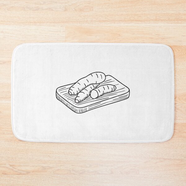 Item preview, Turmeric Root Resting on Wooden Tray designed and sold by rasagamastore.