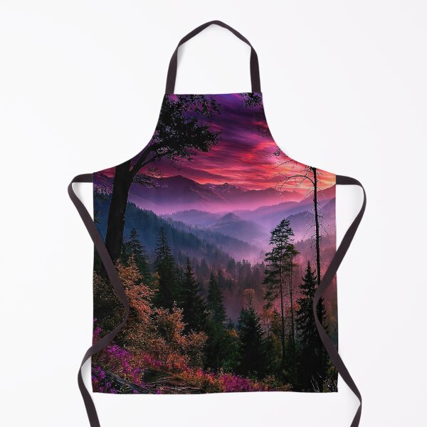 Item preview, Mountain layers at sunset designed and sold by DutteArt.