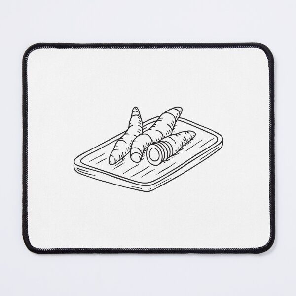 Item preview, Turmeric Root Displayed on Wooden Tray designed and sold by rasagamastore.
