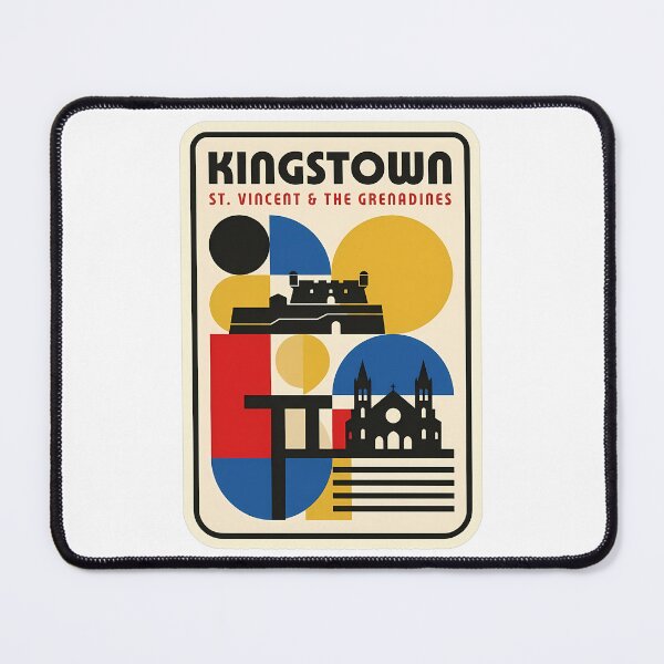 Item preview, Kingstown St Vincent and the Grenadines Retro Travel designed and sold by k3rstman1.