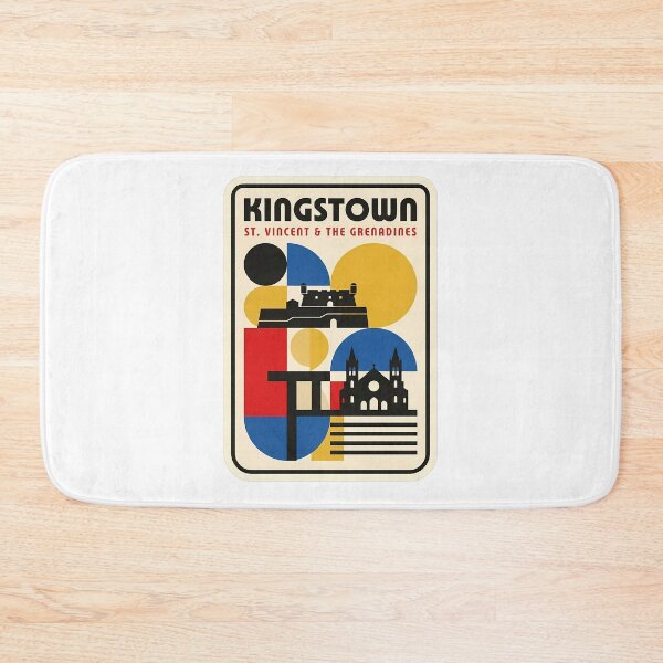 Item preview, Kingstown St Vincent and the Grenadines Retro Travel designed and sold by k3rstman1.