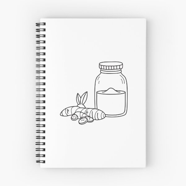 Item preview, Turmeric Root Near Transparent Glass Jar designed and sold by rasagamastore.