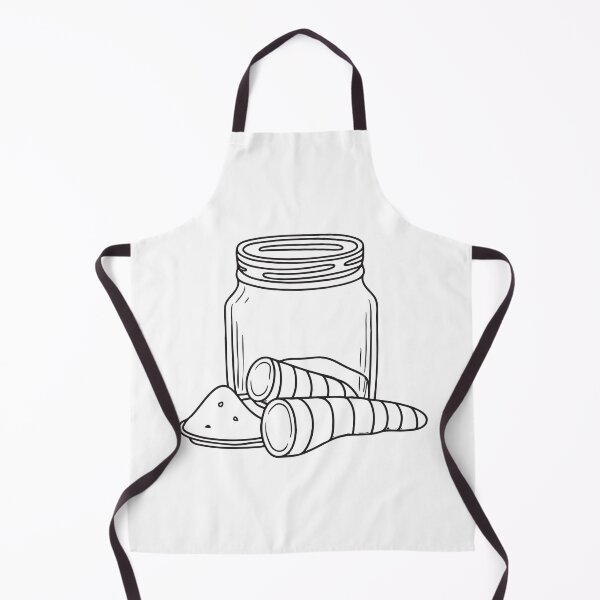 Item preview, Turmeric Root Beside Small Glass Jar designed and sold by rasagamastore.