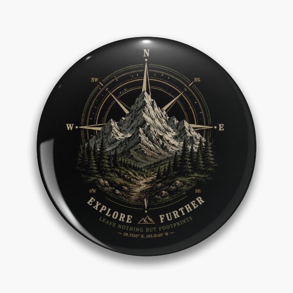 Item preview, National Park State Outline Highest Peak Minimalist Hiking Nature Summer Vacation designed and sold by Yellowriversss.