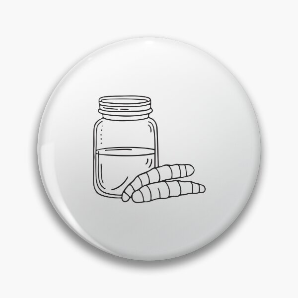 Item preview, Turmeric Root Close to Glass Jar designed and sold by rasagamastore.