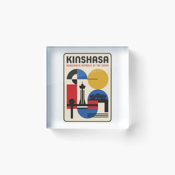 Item preview, Kinshasa Democratic Republic Of The Congo Geometric Landmarks designed and sold by k3rstman1.