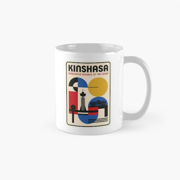 Artikelvorschau, Kinshasa, Demokratische Republik Kongo – Geometrische Wahrzeichen entworfen und verkauft von k3rstman1.