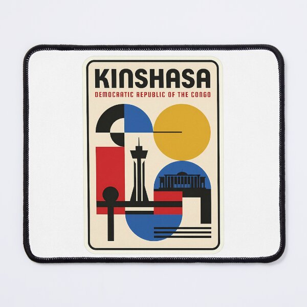 Item preview, Kinshasa Democratic Republic Of The Congo Geometric Landmarks designed and sold by k3rstman1.