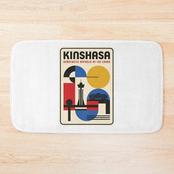 Item preview, Kinshasa Democratic Republic Of The Congo Geometric Landmarks designed and sold by k3rstman1.