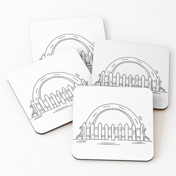 Item preview, Wooden Fence Before Tunnel Entrance designed and sold by rasagamastore.
