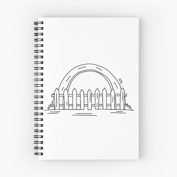 Item preview, Wooden Fence Before Tunnel Entrance designed and sold by rasagamastore.