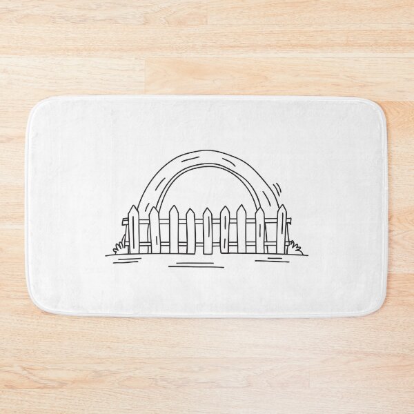 Item preview, Wooden Fence Before Tunnel Entrance designed and sold by rasagamastore.